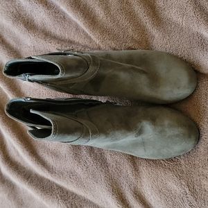 Madden girl olive green booties